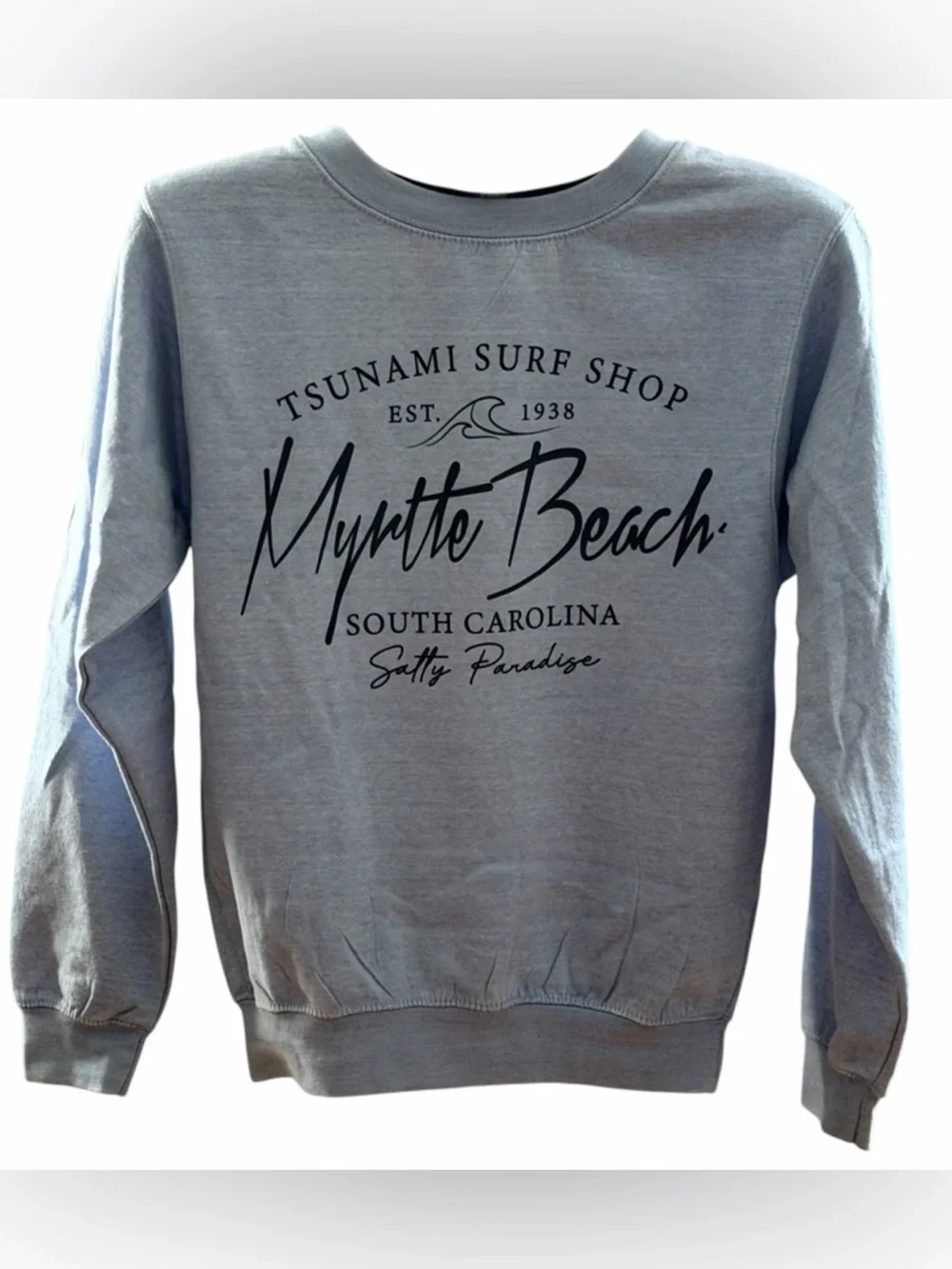 Tsunami Surf Shop Myrtle Beach Sweatshirt – Size S – Like New - Picture 2 of 10
